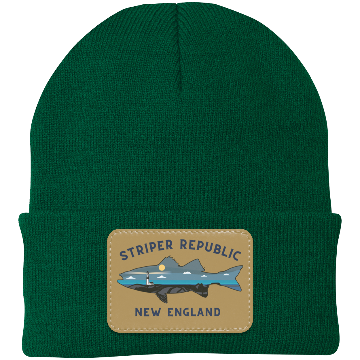 'Striper Republic' New England Patch Beanie