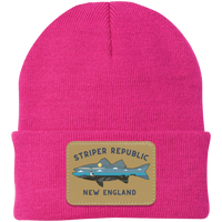 'Striper Republic' New England Patch Beanie