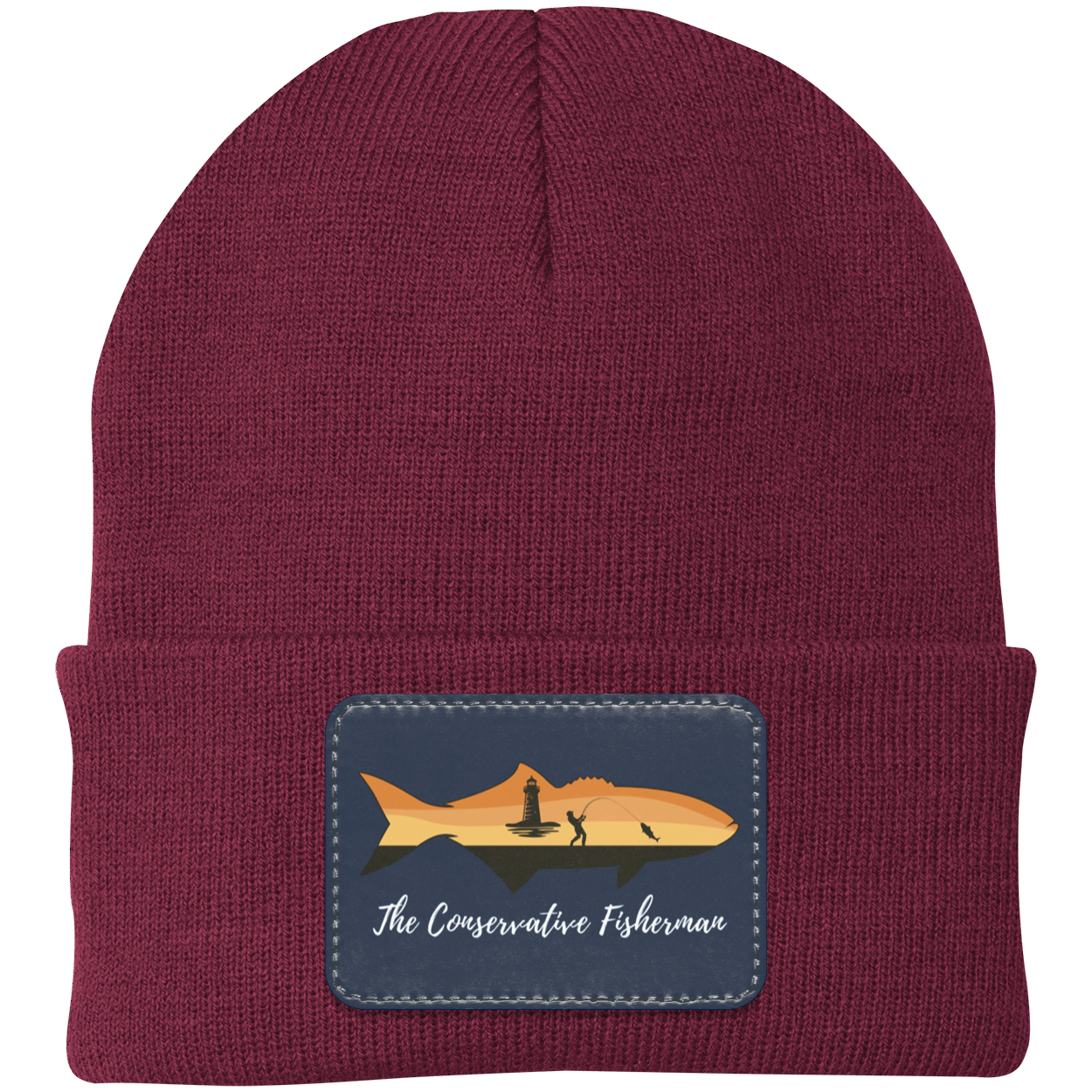 'New England Gator' Patch Beanie