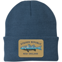 'Striper Republic' New England Patch Beanie