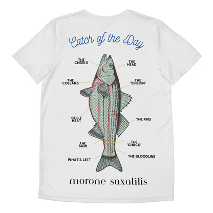 "Catch of the Day" Large Graphic Athletic T-shirt