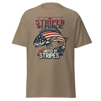 'United by Stripes' Striper Graphic T Shirt