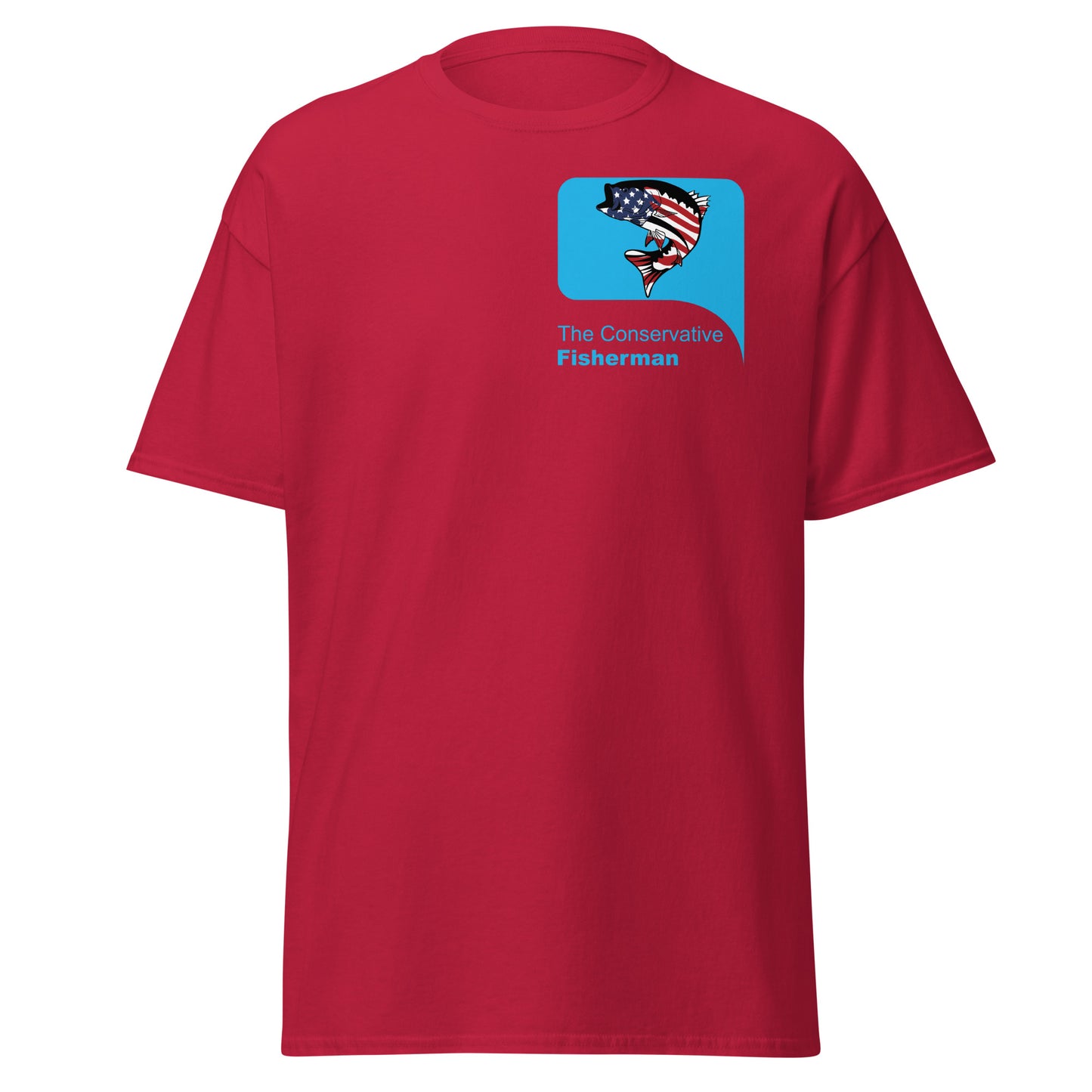 "The Conservative Fisherman" Signature Graphic T Shirt