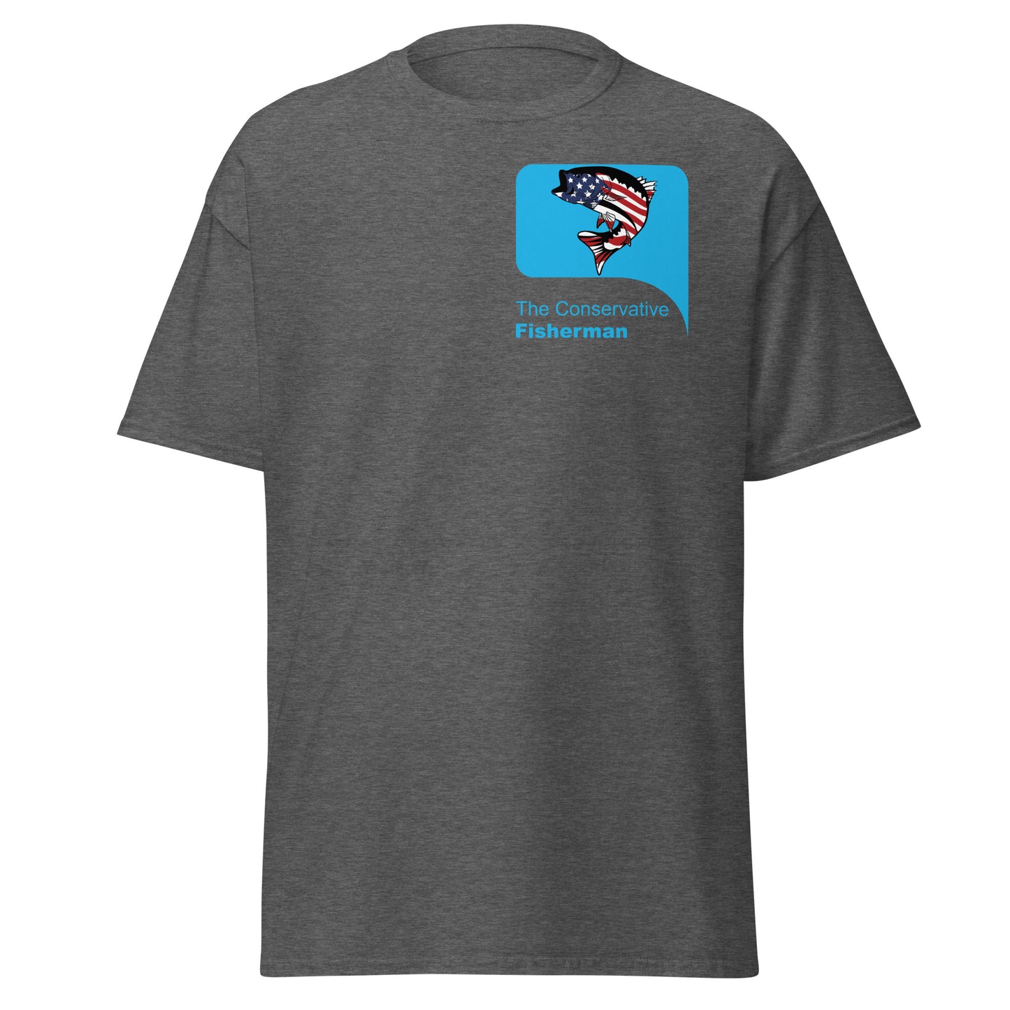 "The Conservative Fisherman" Signature Graphic T Shirt