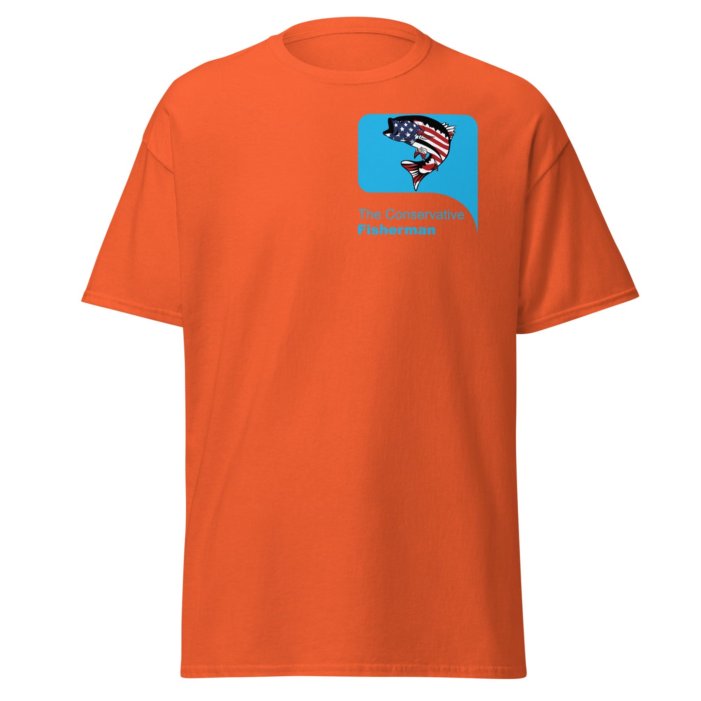 "The Conservative Fisherman" Signature Graphic T Shirt