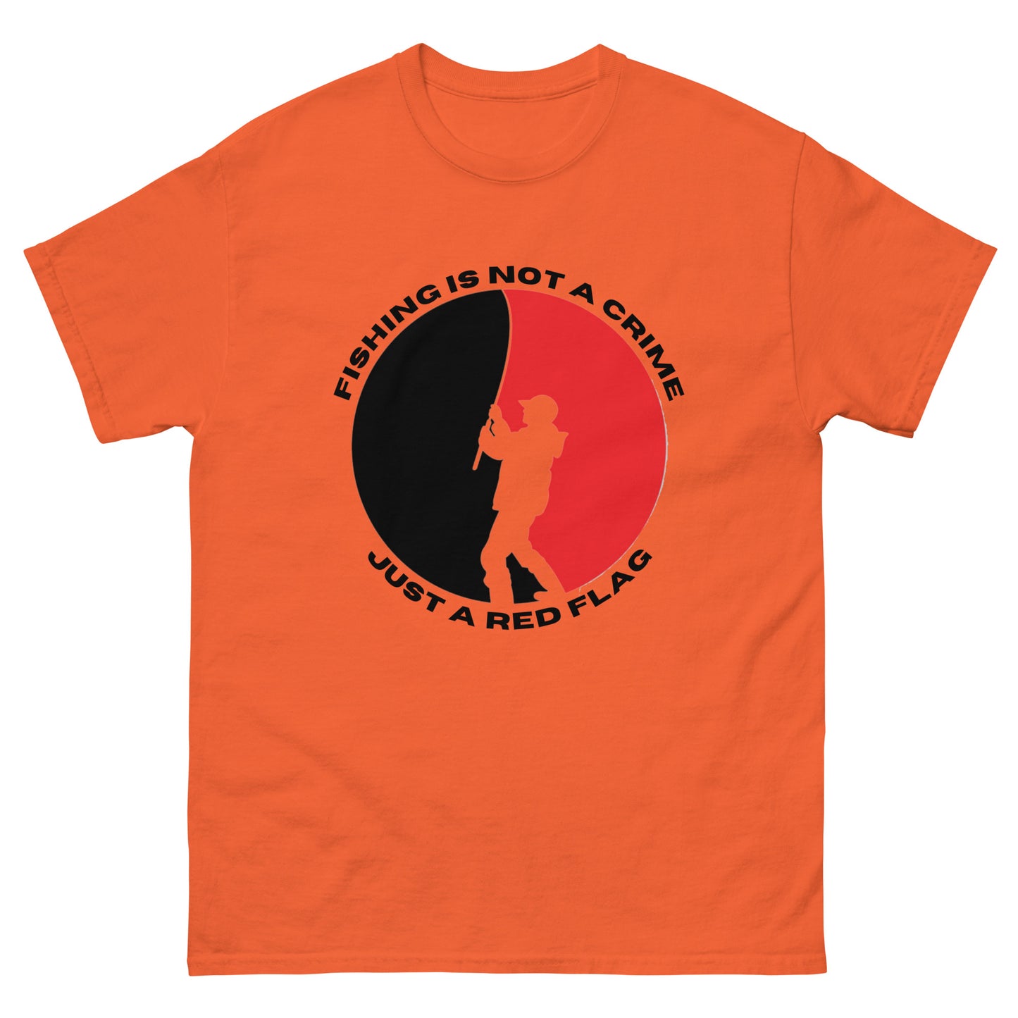 'Fishing is Not a Crime' Graphic T Shirt