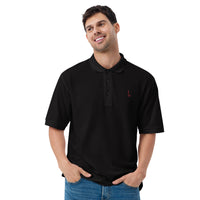 'Fishing Hook' Men's Premium Polo