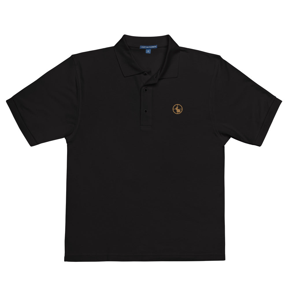 'Hare Hunter' Men's Premium Polo