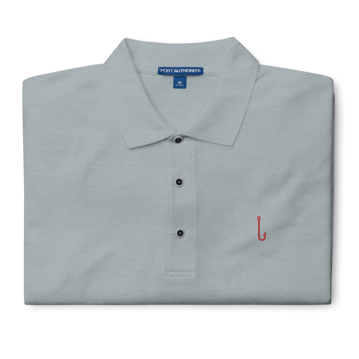 'Fishing Hook' Men's Premium Polo