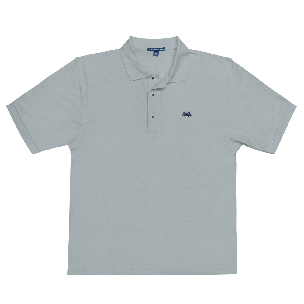 'Swimming Crab' Men's Premium Polo