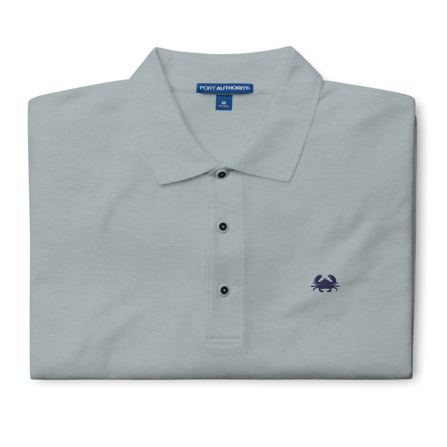 'Swimming Crab' Men's Premium Polo