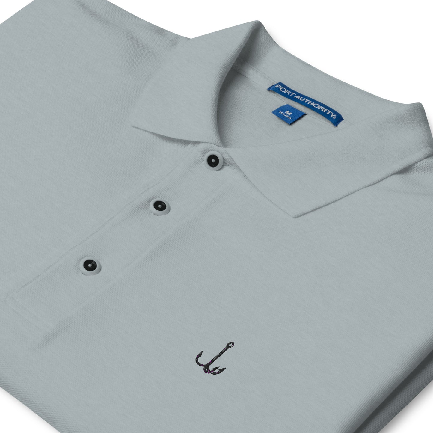 'Treble Hook' Men's Premium Polo