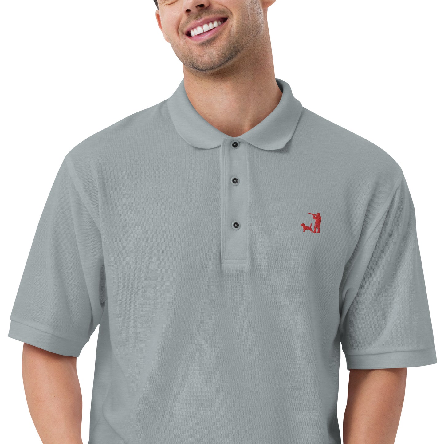 'Man's Best Friend' Men's Premium Polo