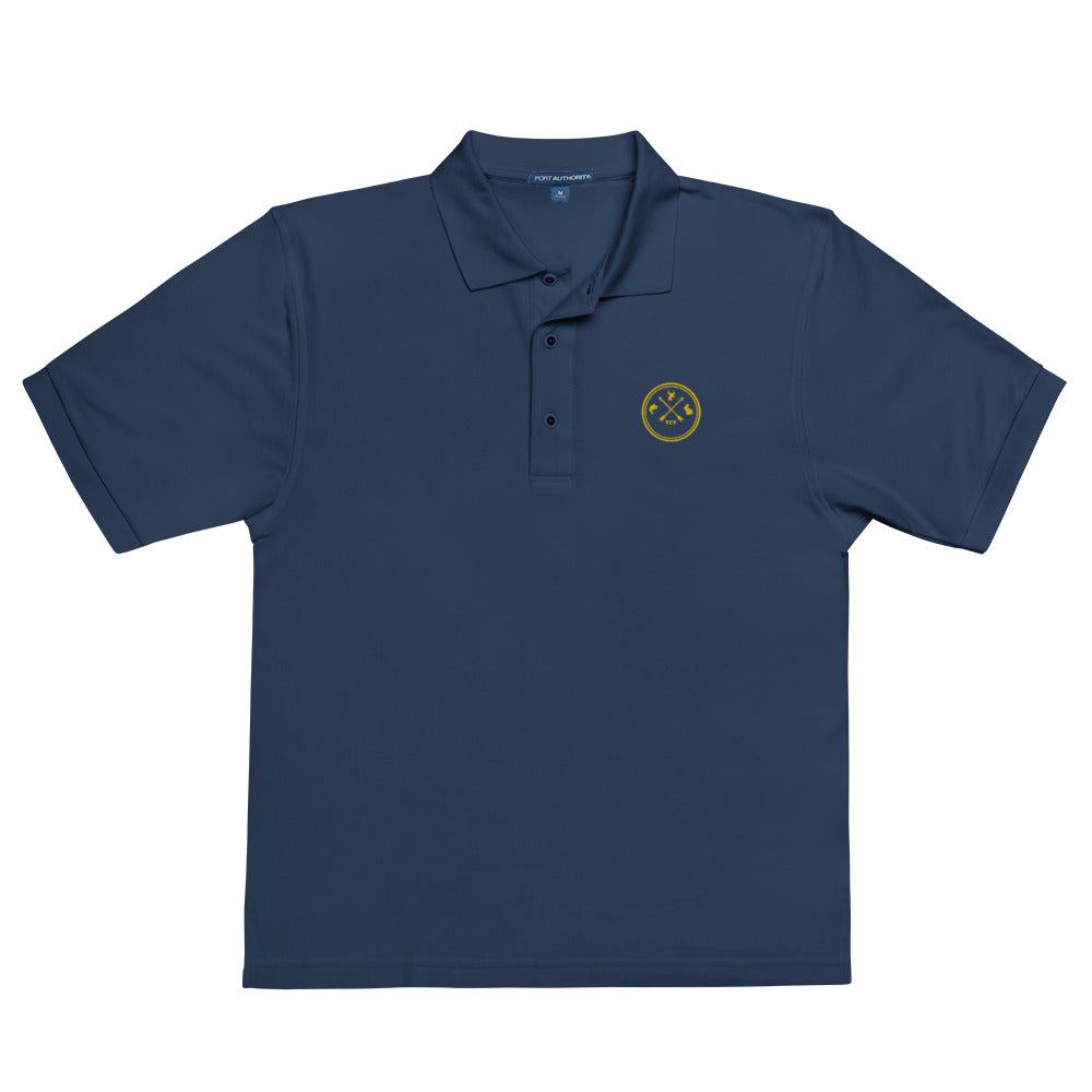 'Fish Hunt Shoot' TCF Men's Premium Polo