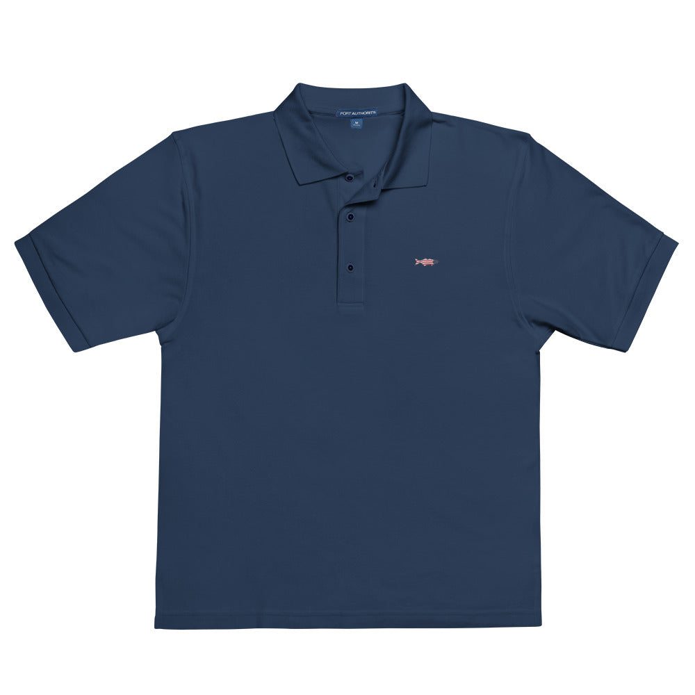 'American Bluefish' Fishermen's Premium Polo