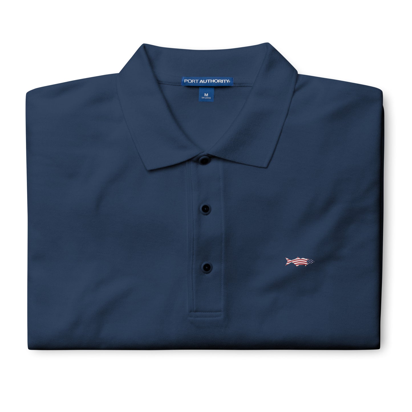 'American Bluefish' Fishermen's Premium Polo