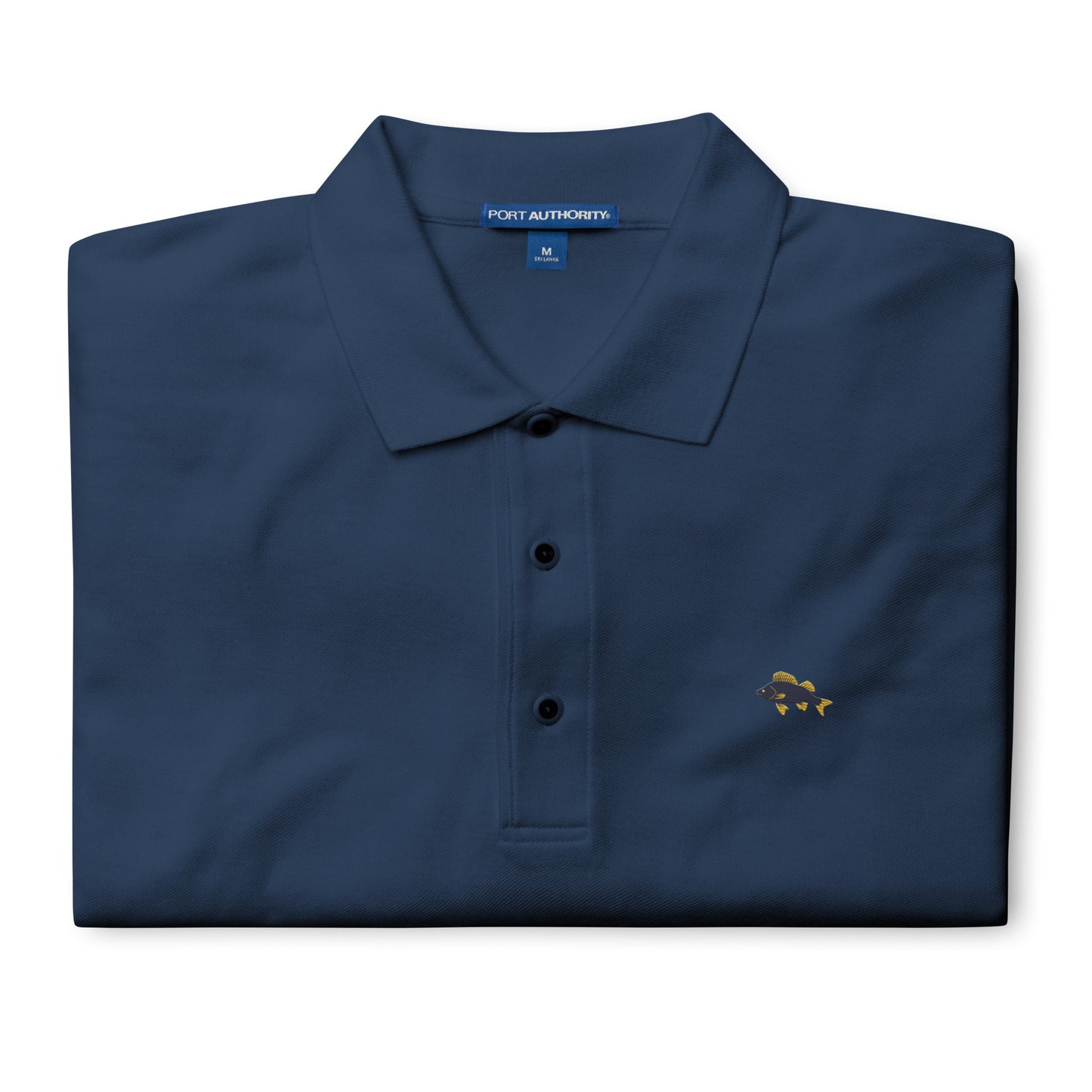 'Perch' Fisherman Men's Premium Polo