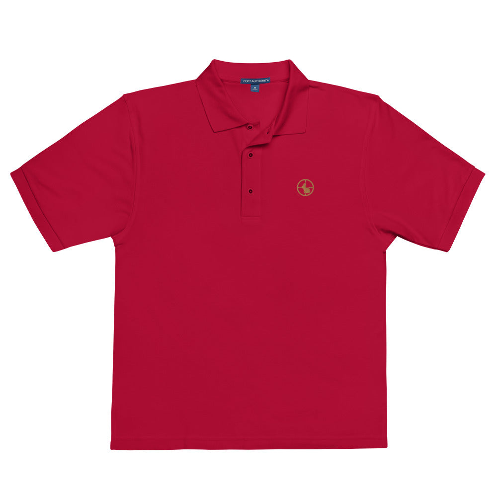 'Hare Hunter' Men's Premium Polo