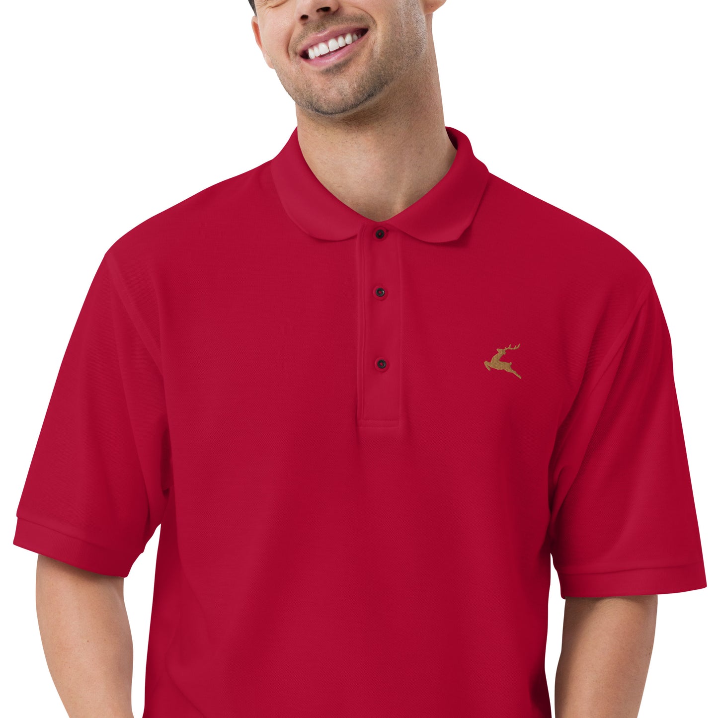 'Elk' Men's Premium Polo