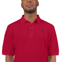 'Swimming Crab' Men's Premium Polo