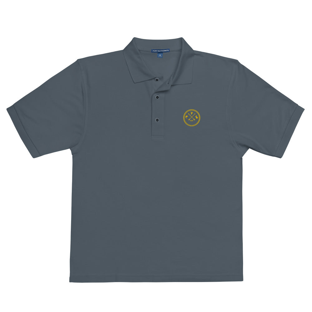 'Fish Hunt Shoot' TCF Men's Premium Polo