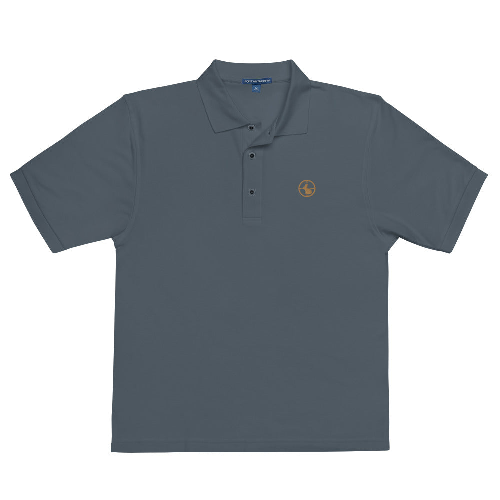 'Hare Hunter' Men's Premium Polo