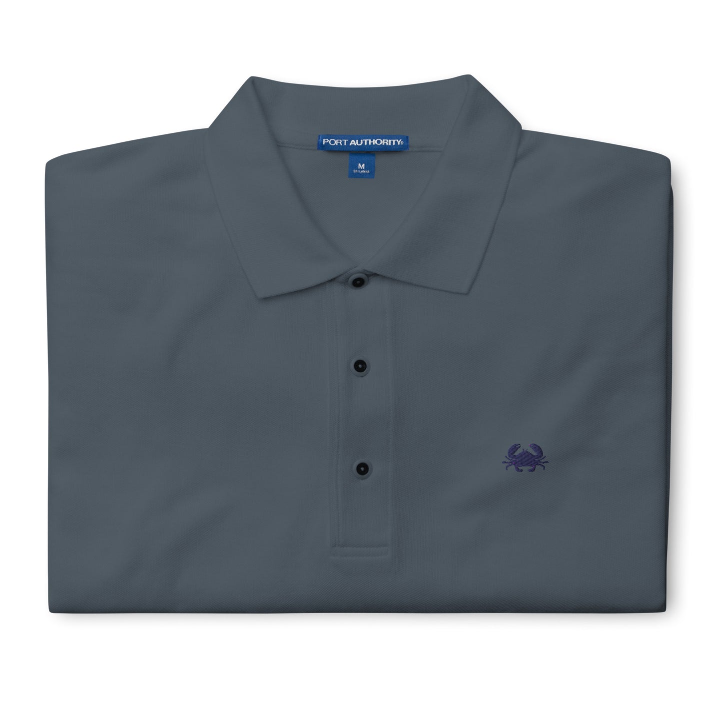 'Swimming Crab' Men's Premium Polo