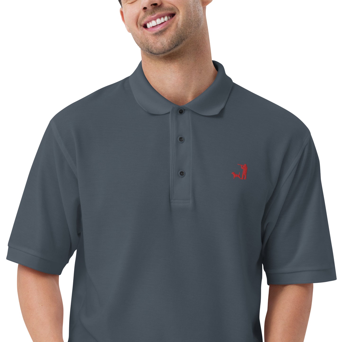 'Man's Best Friend' Men's Premium Polo