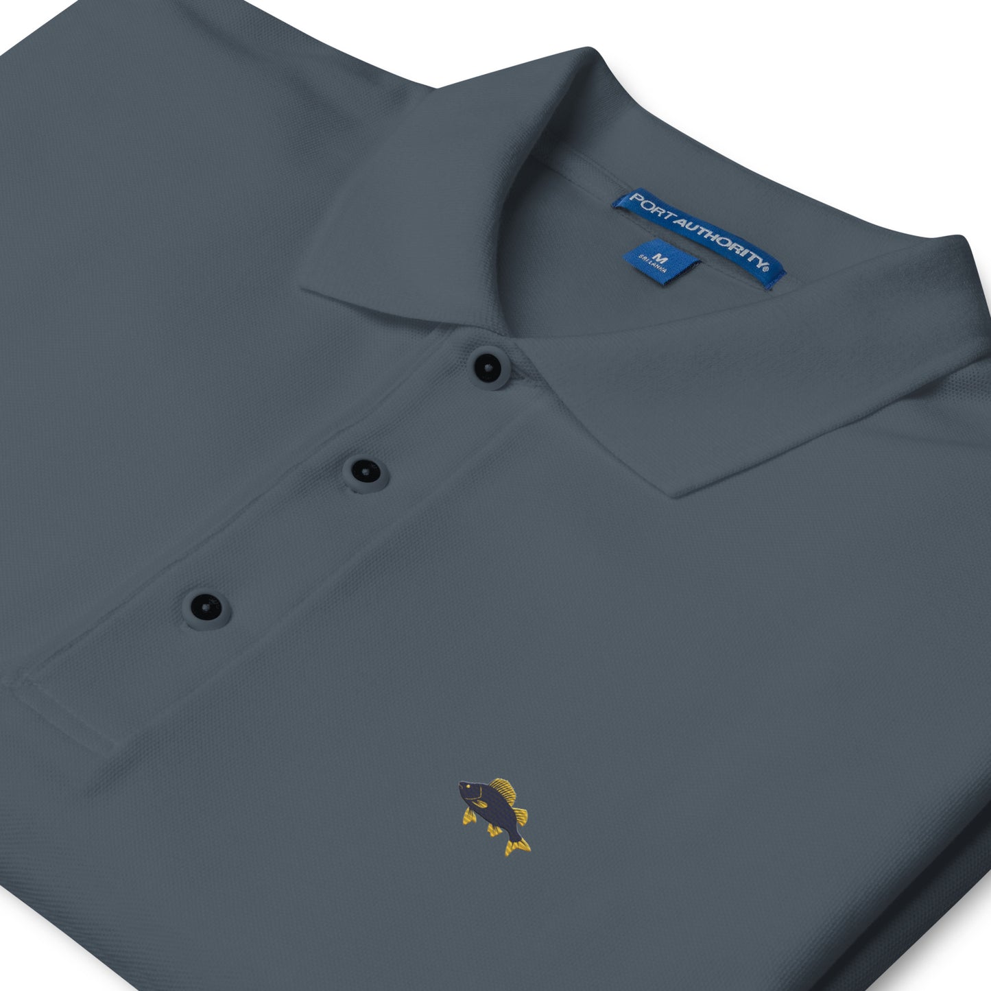 'Perch' Fisherman Men's Premium Polo