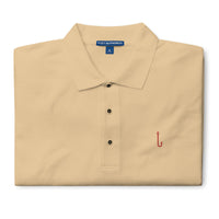 'Fishing Hook' Men's Premium Polo