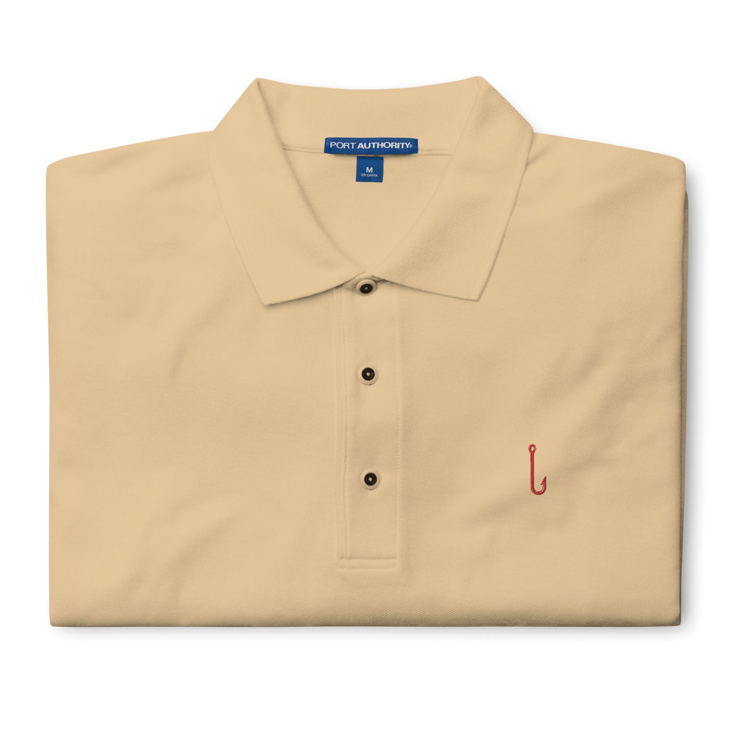 'Fishing Hook' Men's Premium Polo