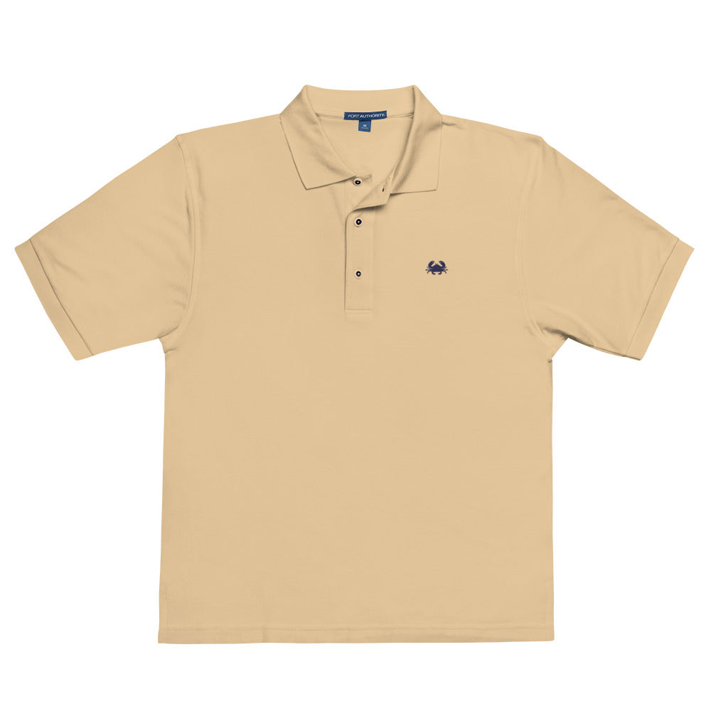 'Swimming Crab' Men's Premium Polo