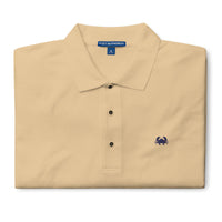 'Swimming Crab' Men's Premium Polo