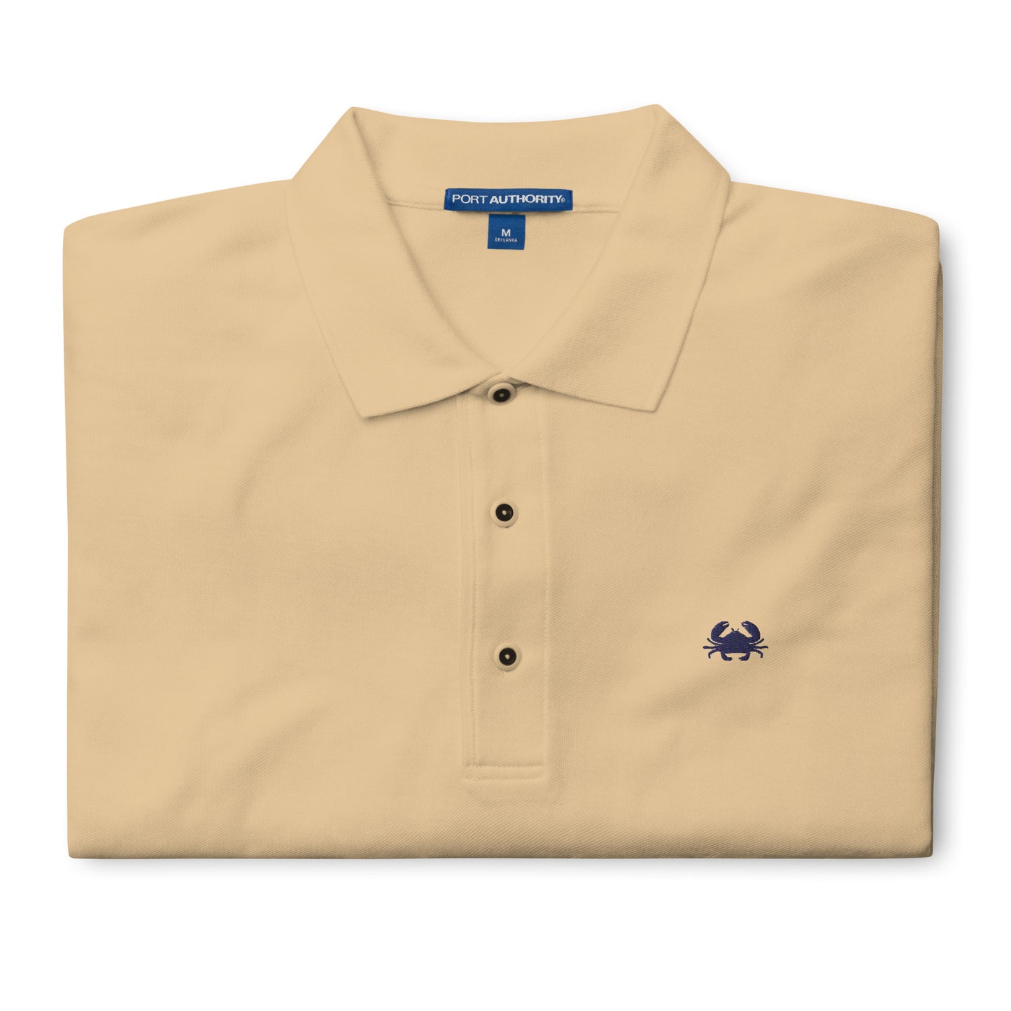 'Swimming Crab' Men's Premium Polo