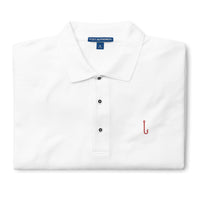 'Fishing Hook' Men's Premium Polo