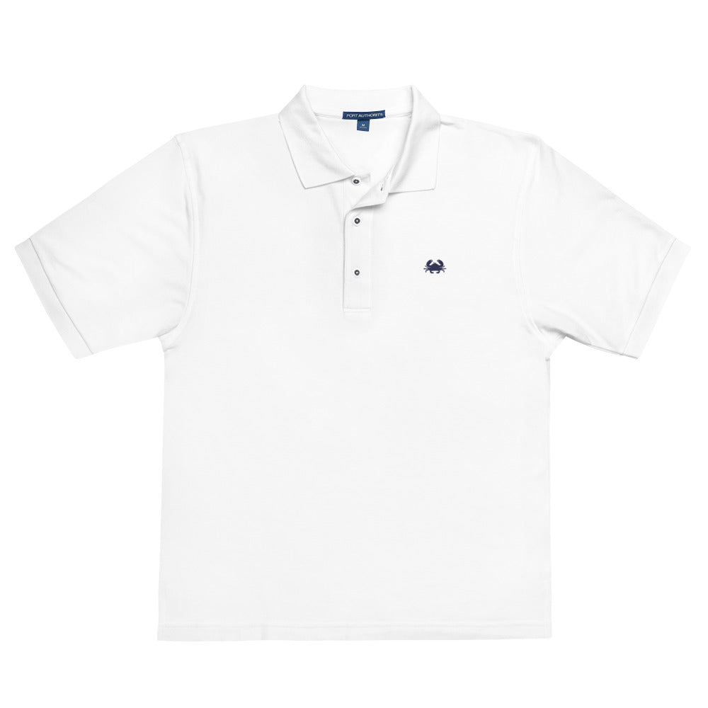 'Swimming Crab' Men's Premium Polo