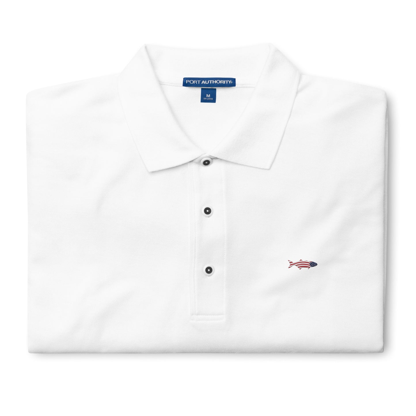 'American Bluefish' Fishermen's Premium Polo