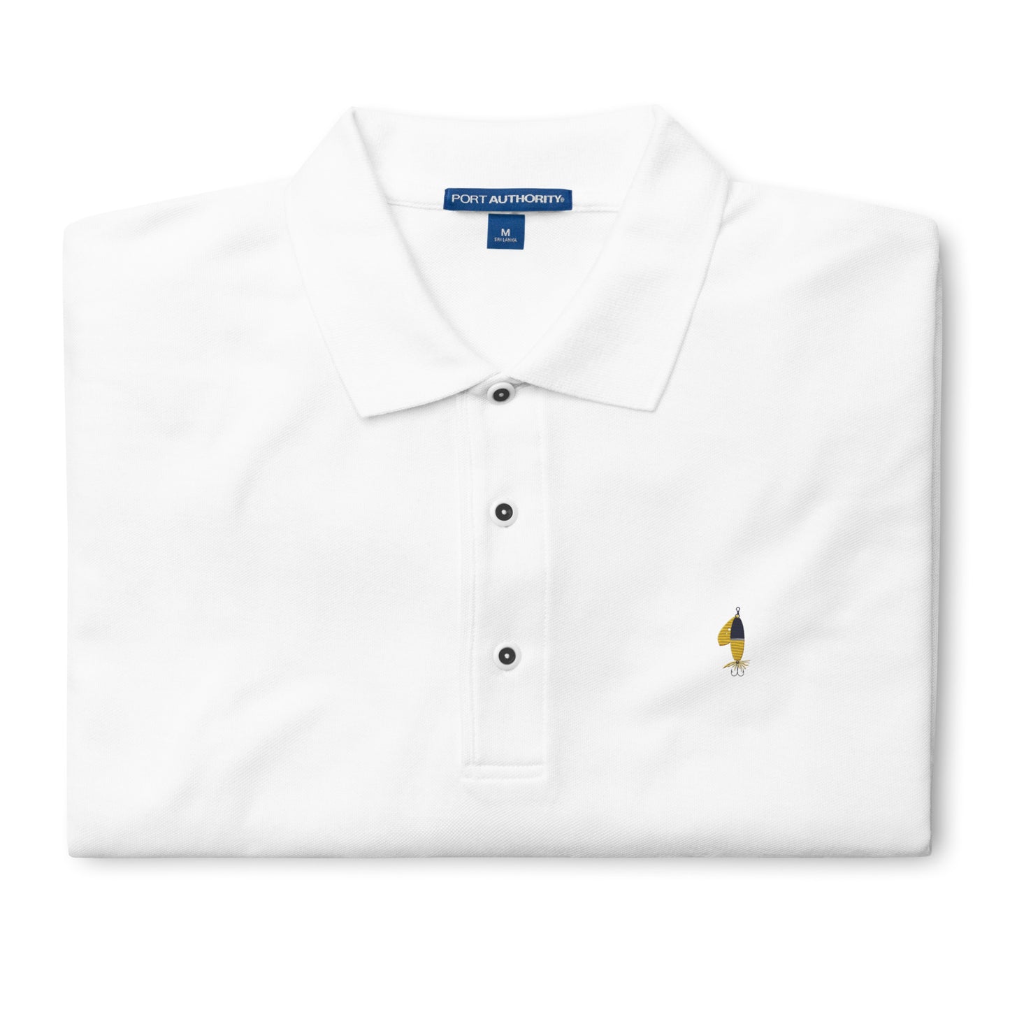 'Spinner' Fishing Lure Men's Premium Polo