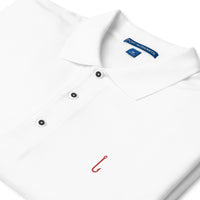 'Fishing Hook' Men's Premium Polo