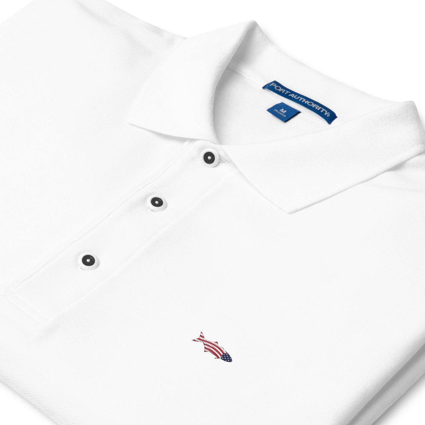 'American Bluefish' Fishermen's Premium Polo