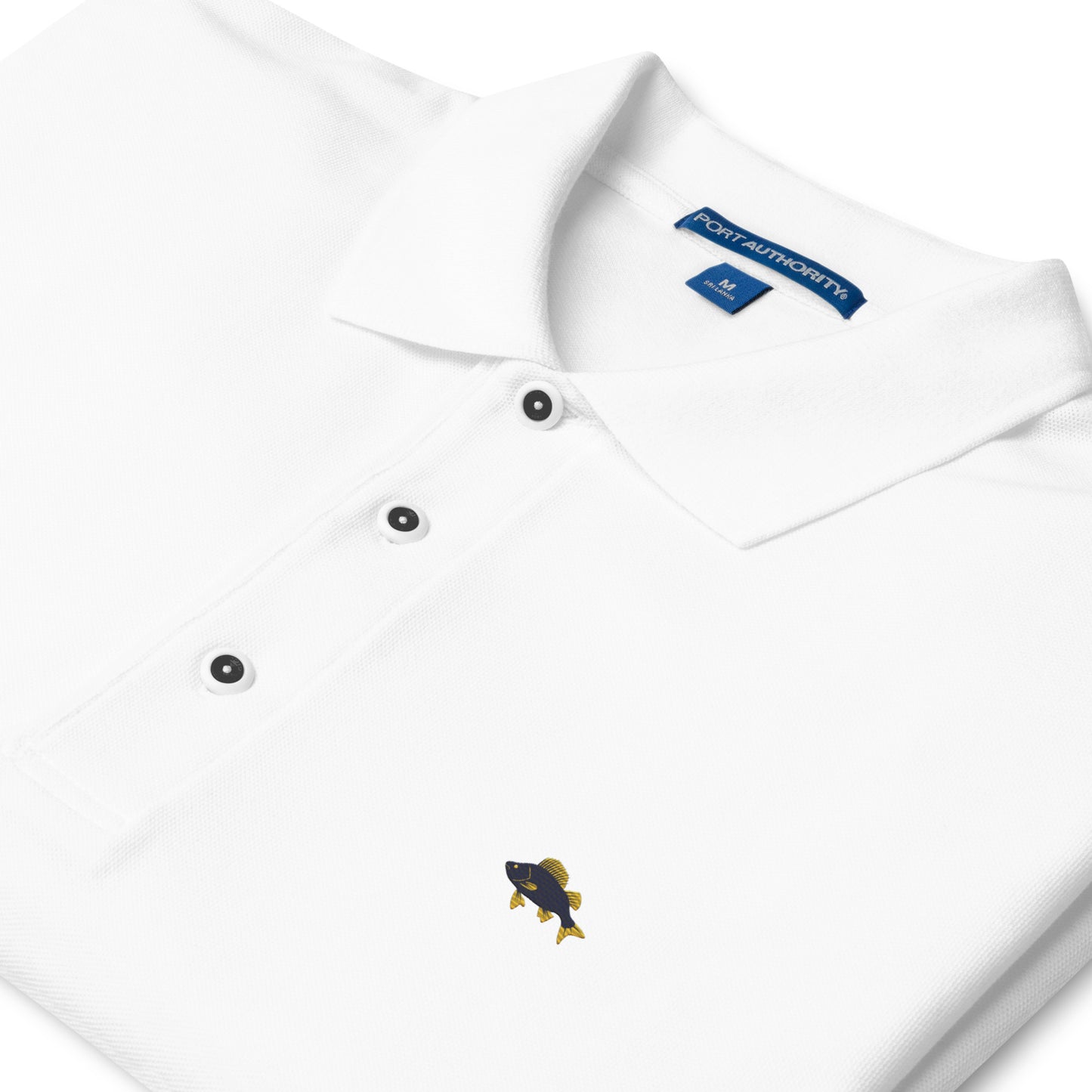 'Perch' Fisherman Men's Premium Polo