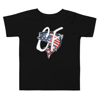 'American Striper' Signature Logo Toddler T Shirt