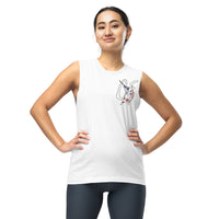 'Wild Pursuits" Graphic Cut-Off T Shirt