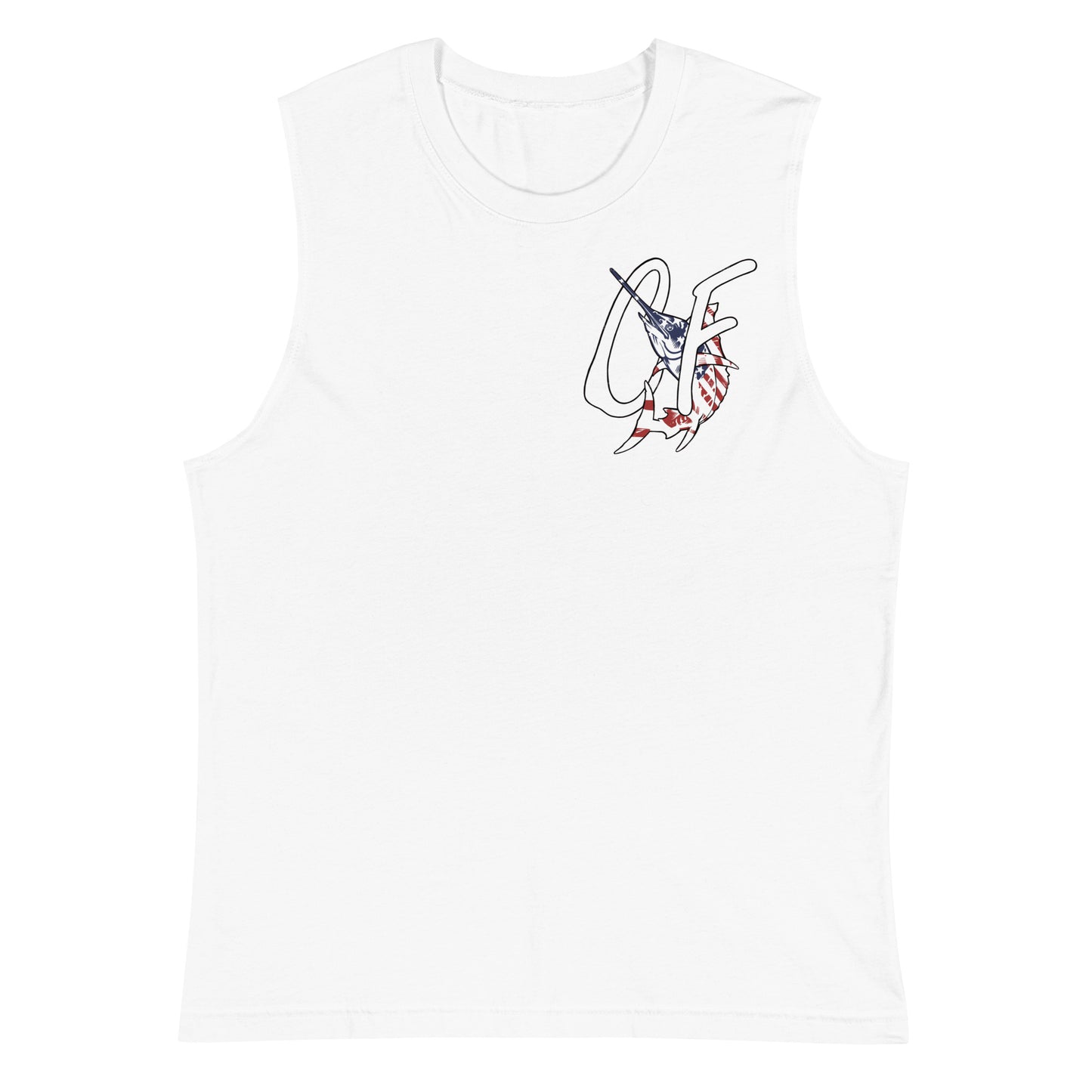 'Wild Pursuits" Graphic Cut-Off T Shirt