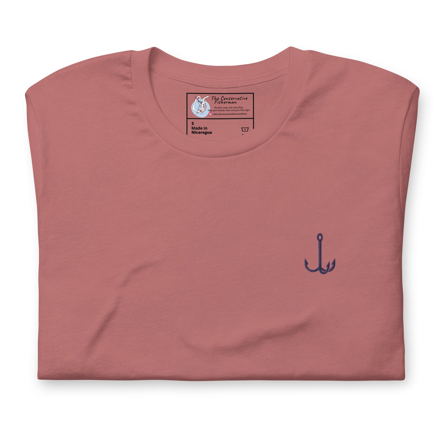 'Treble Hook' Premium Embroidered Shirt