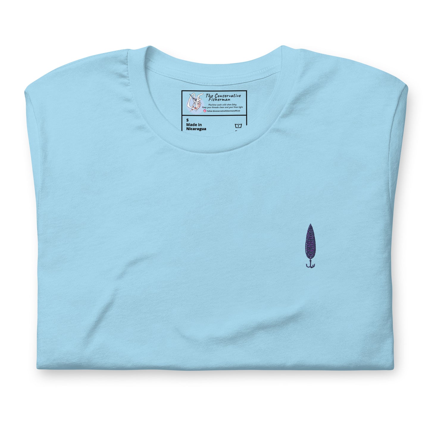 'Fishing Spoon' Premium Embroidered Shirt