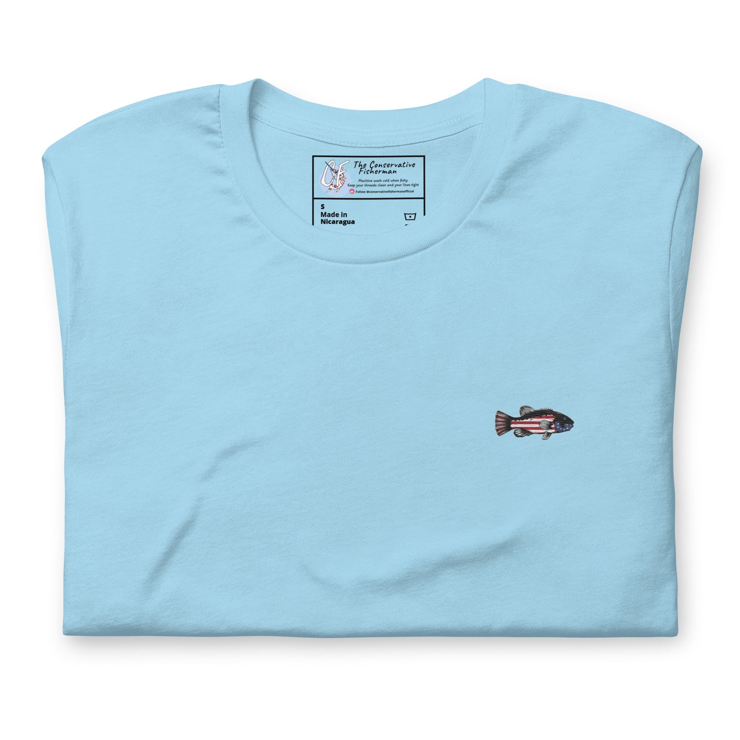 'American Blackfish' Premium Embroidered Shirt