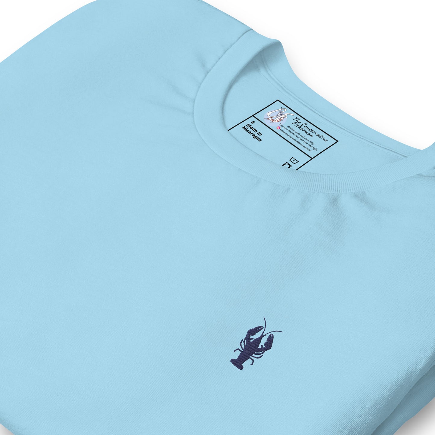 'Lobster Fisherman' Premium Embroidered Shirt