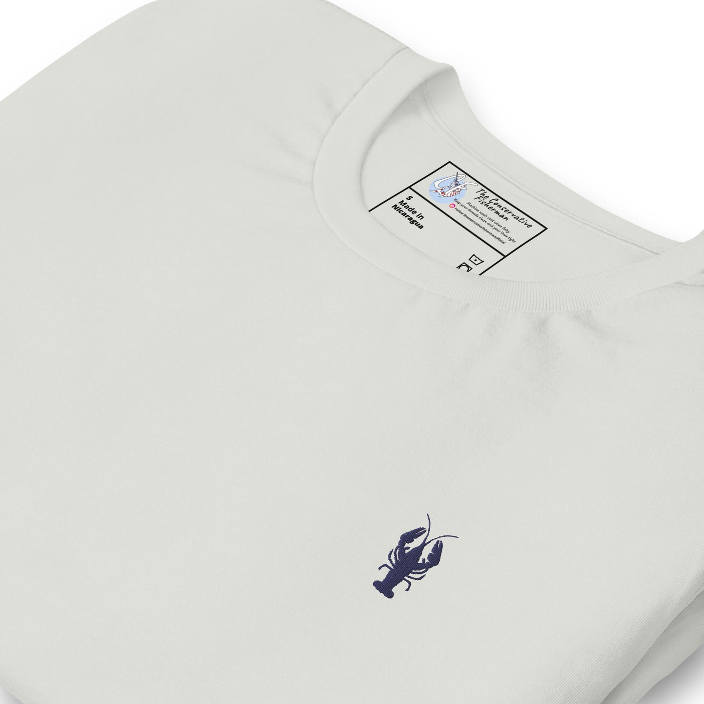 'Lobster Fisherman' Premium Embroidered Shirt