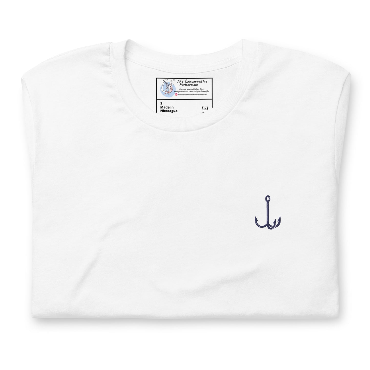 'Treble Hook' Premium Embroidered Shirt